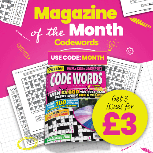 Magazine of the month offer 